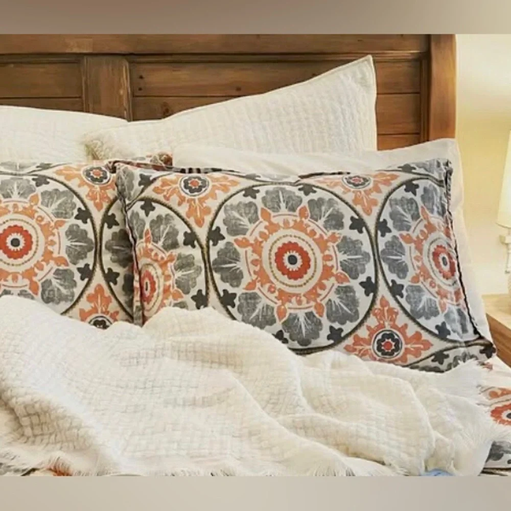 Pottery Barn Veronica Medallion twin Duvet Cover